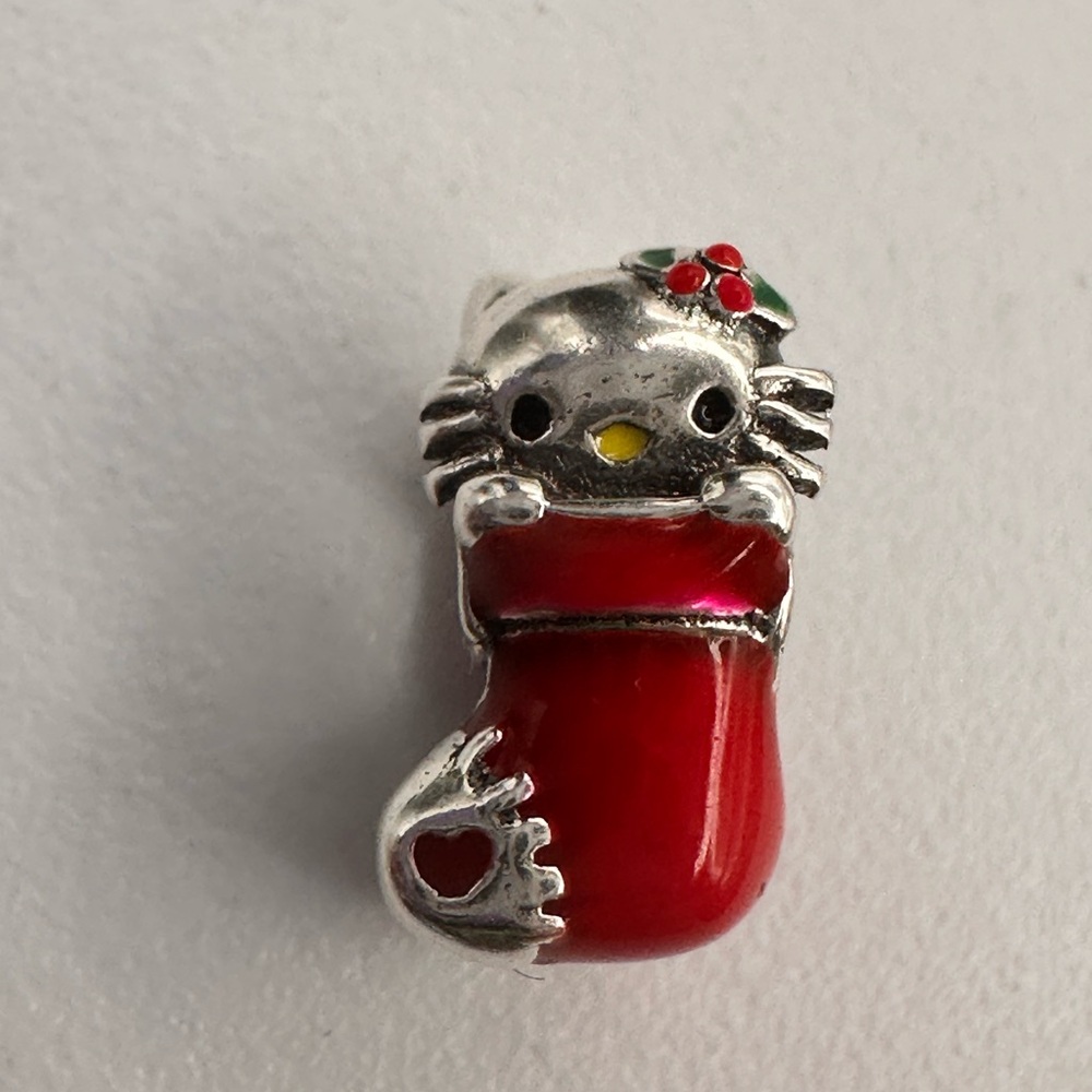 Hello Kitty Christmas S925 charm